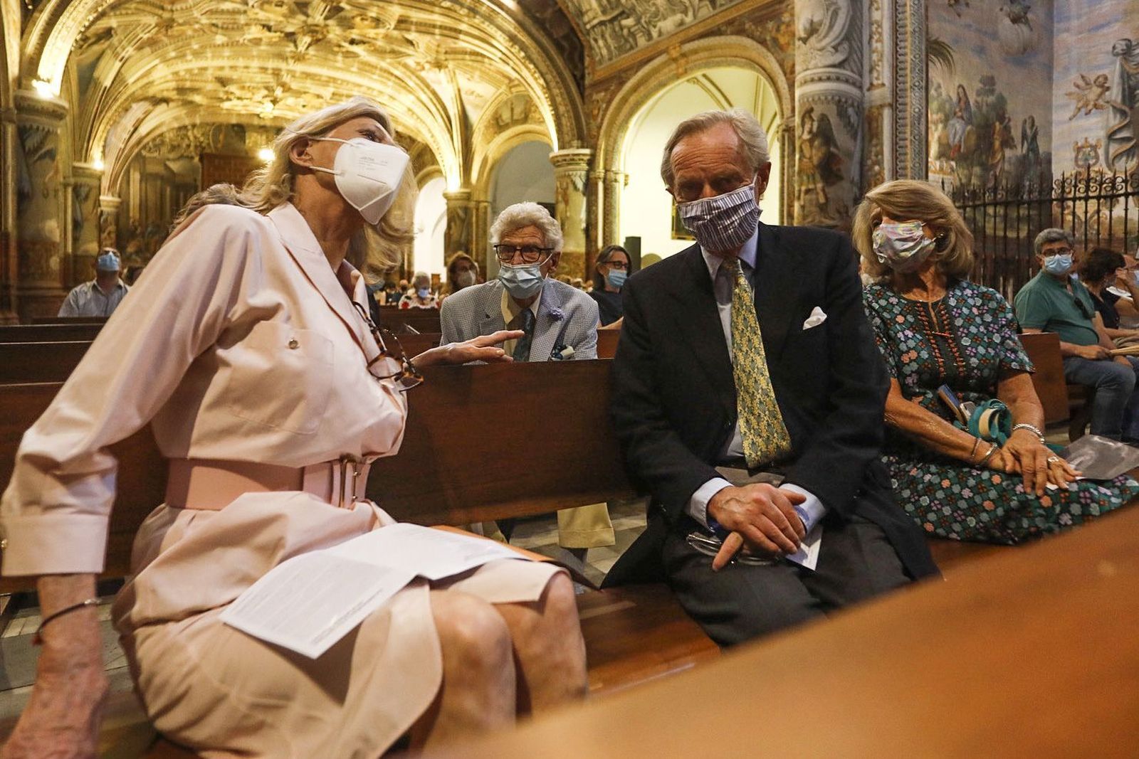 El duque de Wellington en el Monasterio.