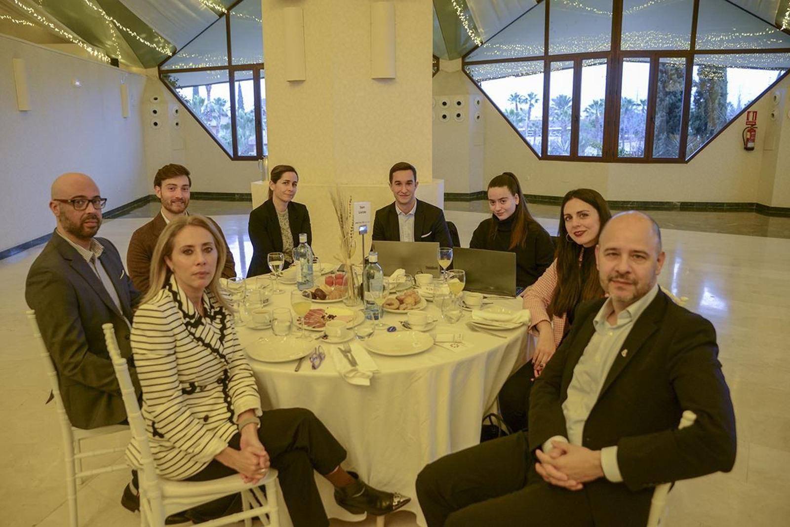 En imágenes: así ha sido el desayuno informativo de Jaén Hoy con el alcalde, Agustín González