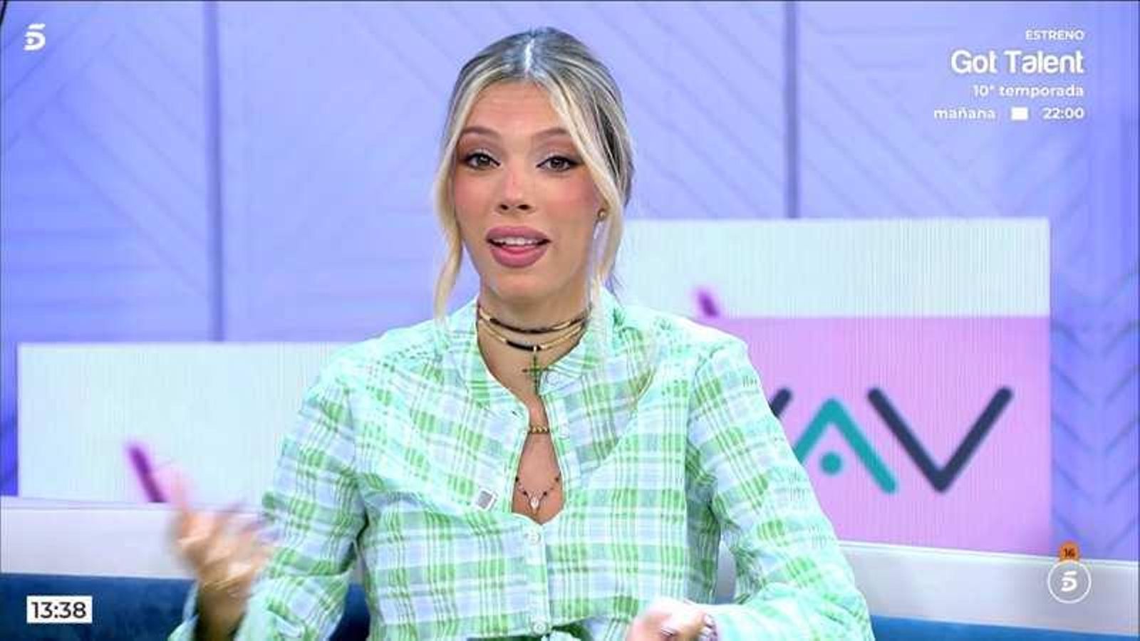 Alejandra Rubio en el programa 'Vamos a ver'