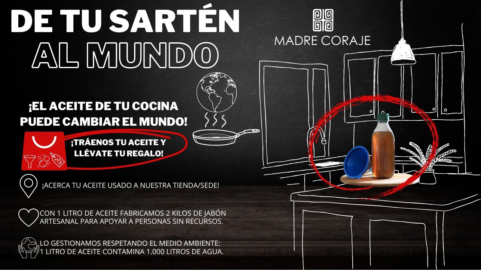 Madre Coraje Jerez lanza ‘De tu sartén al mundo’, con regalo incluido