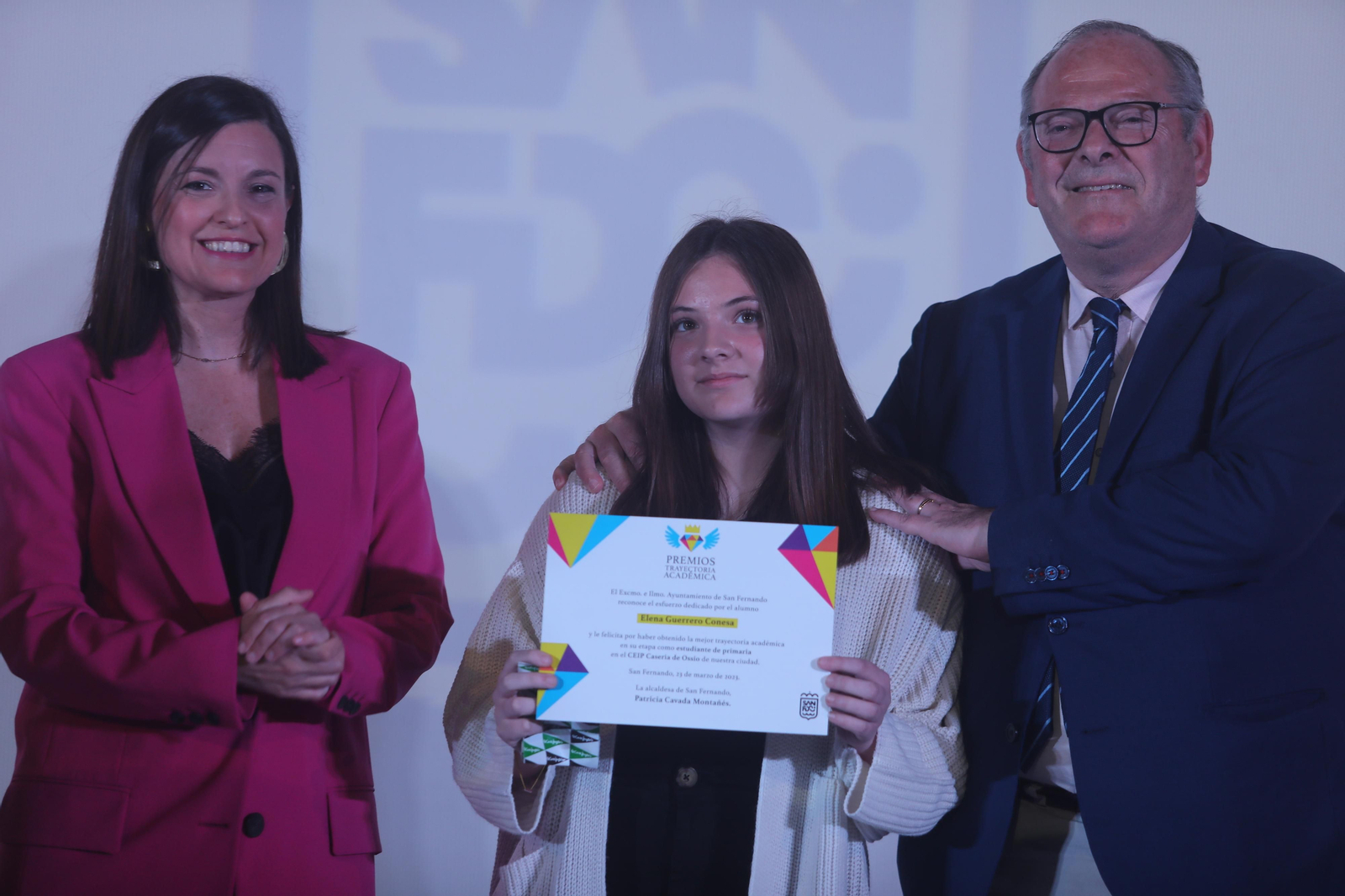 Las imágenes del acto de entrega de premios a los mejores expedientes académicos en San Fernando