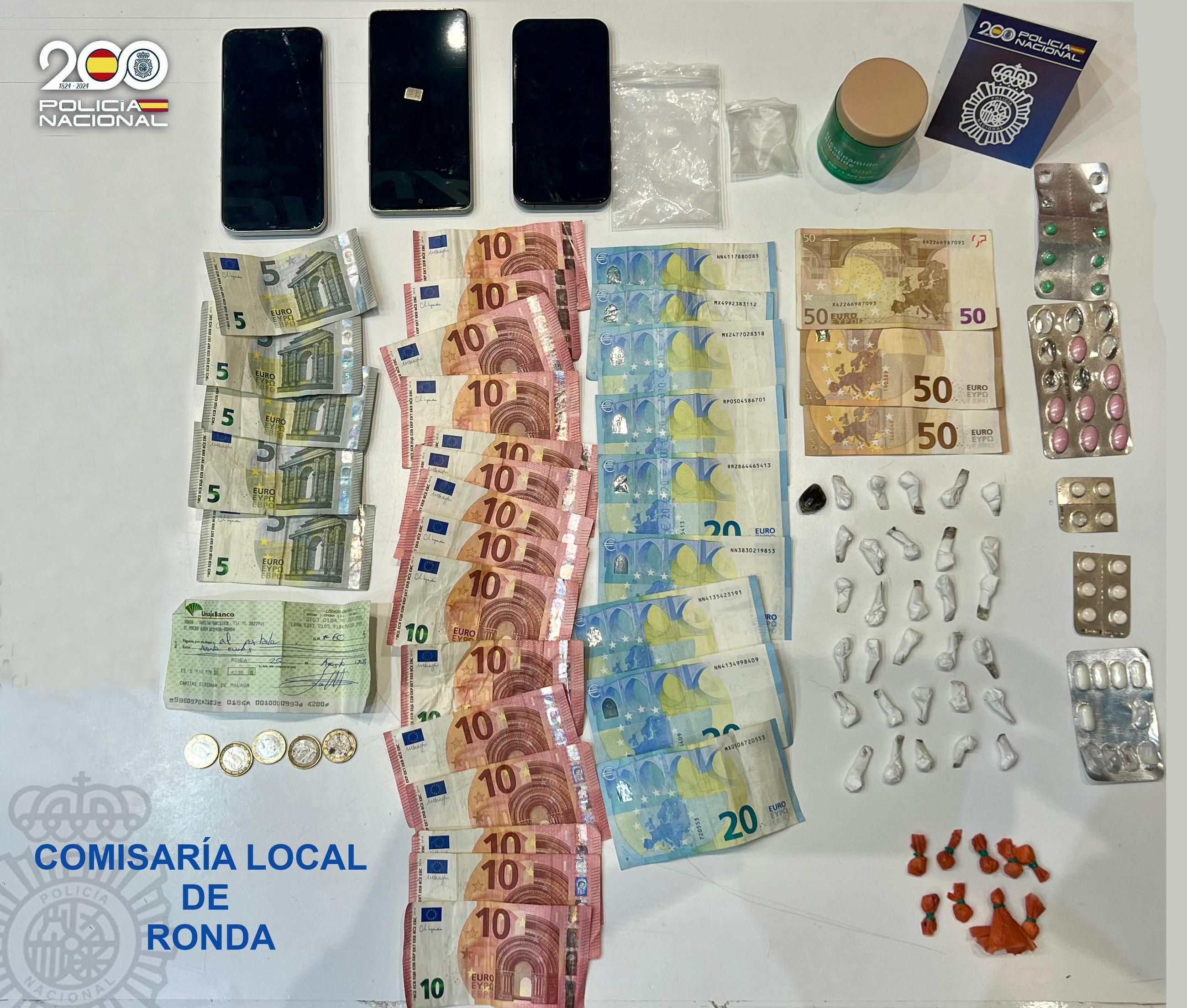 Dispositivo policial especial durante la Feria de Ronda: detenidas once personas y tramitadas 38 actas, la mayoría por drogas