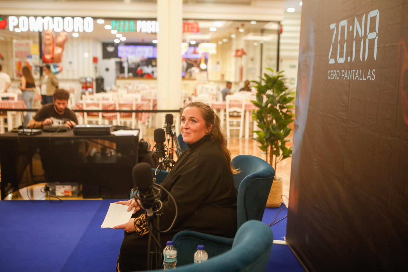 Fotos de la Zona Cero Pantallas del Centro Comercial Puerta Europa de Algeciras