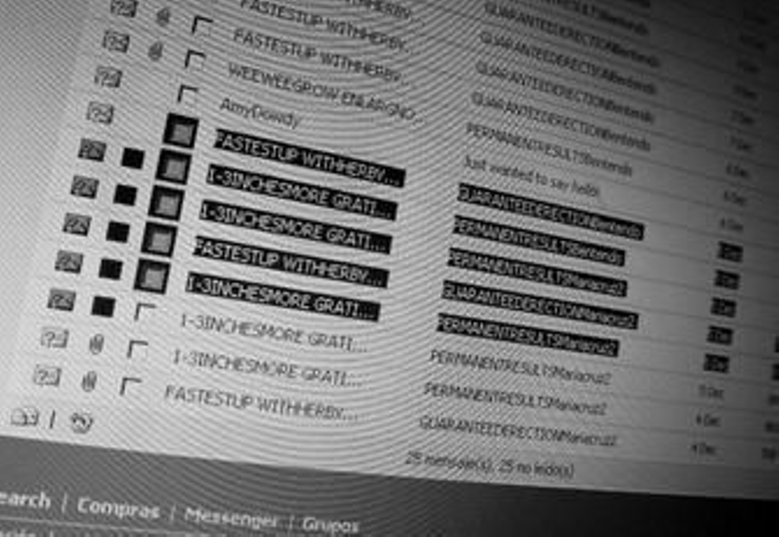 Direcciones falsas en un correo electrónico para expandir un virus.