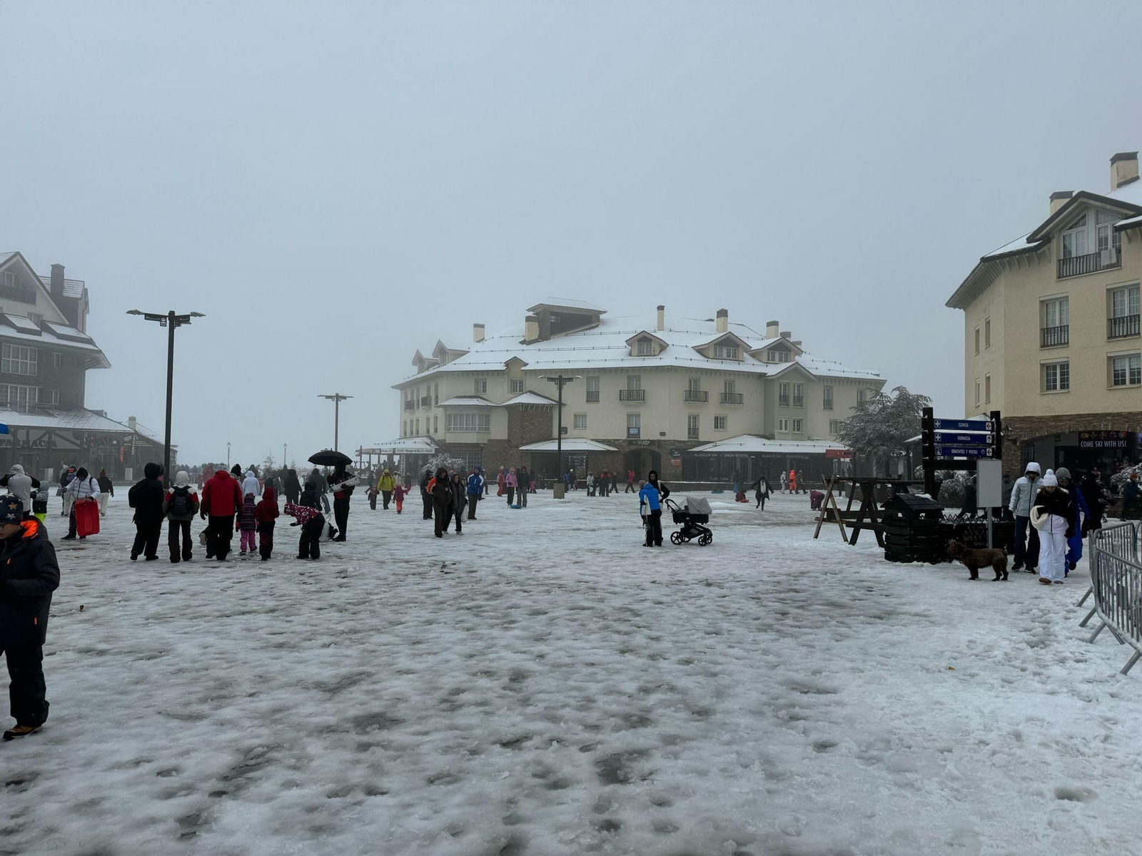 Fotos: la nieve que por fin deja blanca Sierra Nevada