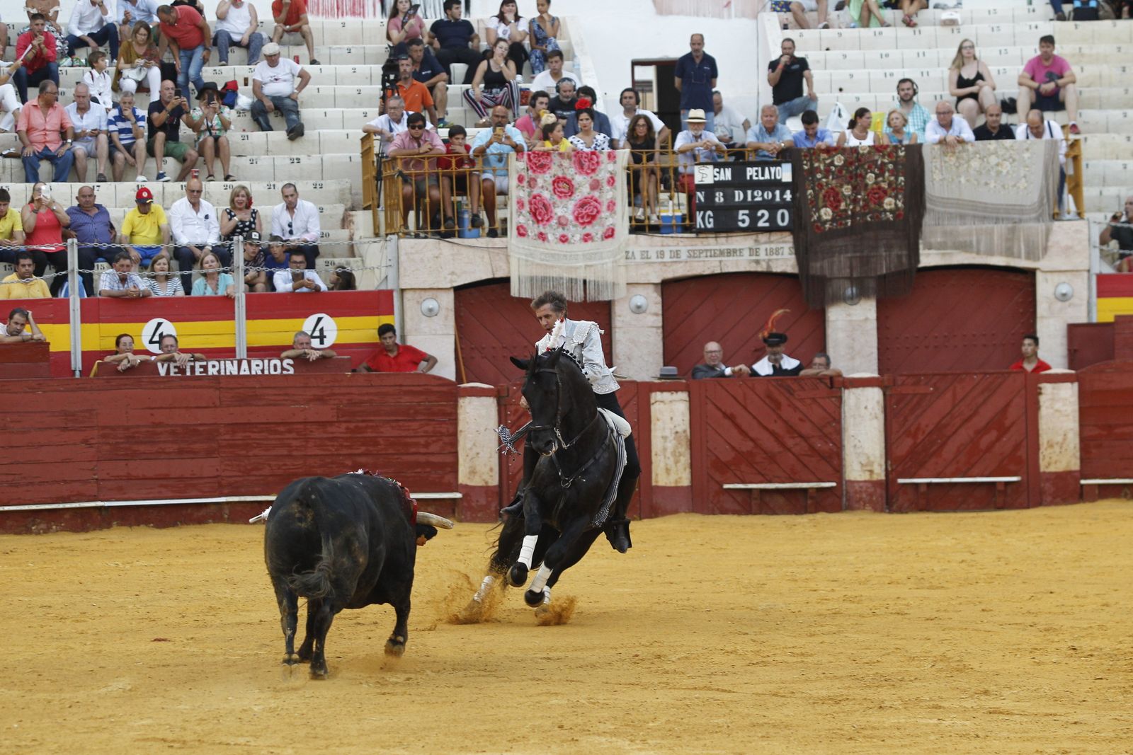 Fotogalería corrida de rejones. Feria de Almería 2019