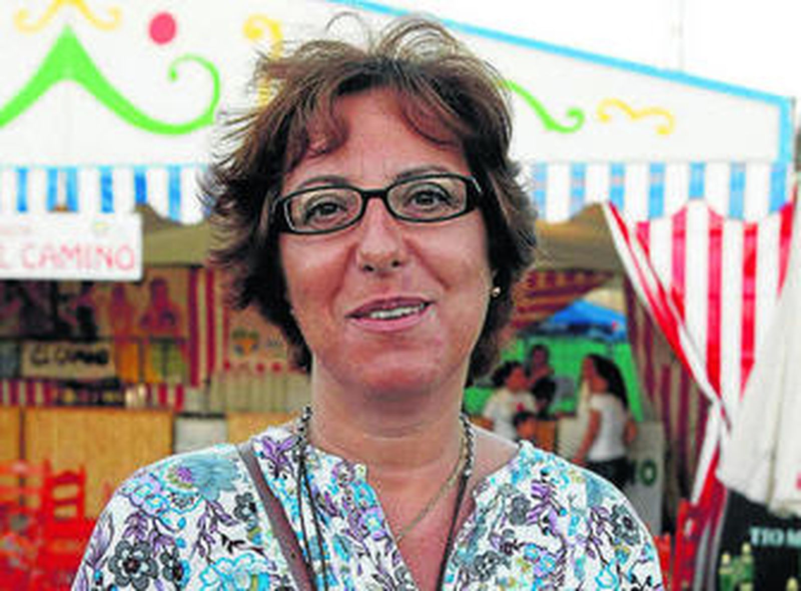 La hermana mayor de Los Milagros, Mª del Carmen Perdiguero.