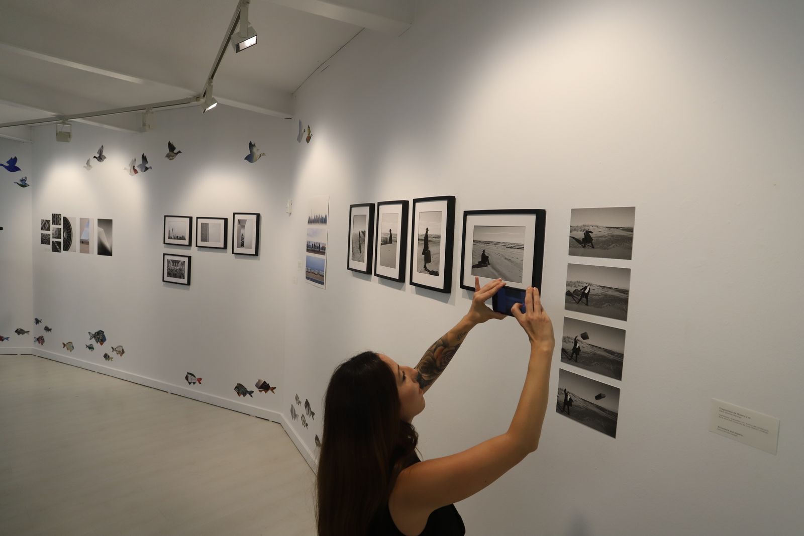 Imágenes la exposición 'El Poeta en el Atlántico', en Cantero Cuadrado