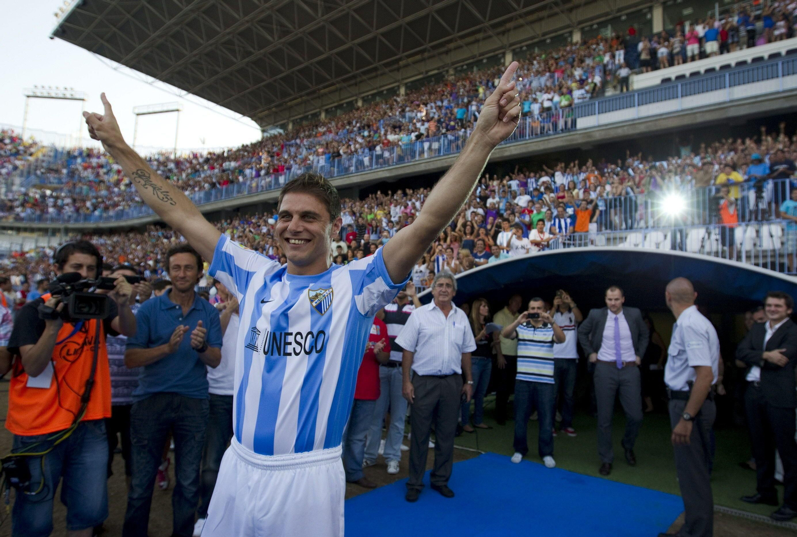 La fotos de Joaquín Sánchez en su etapa en el Málaga CF La fotos de Joaquín Sánchez en su etapa en el Málaga CF