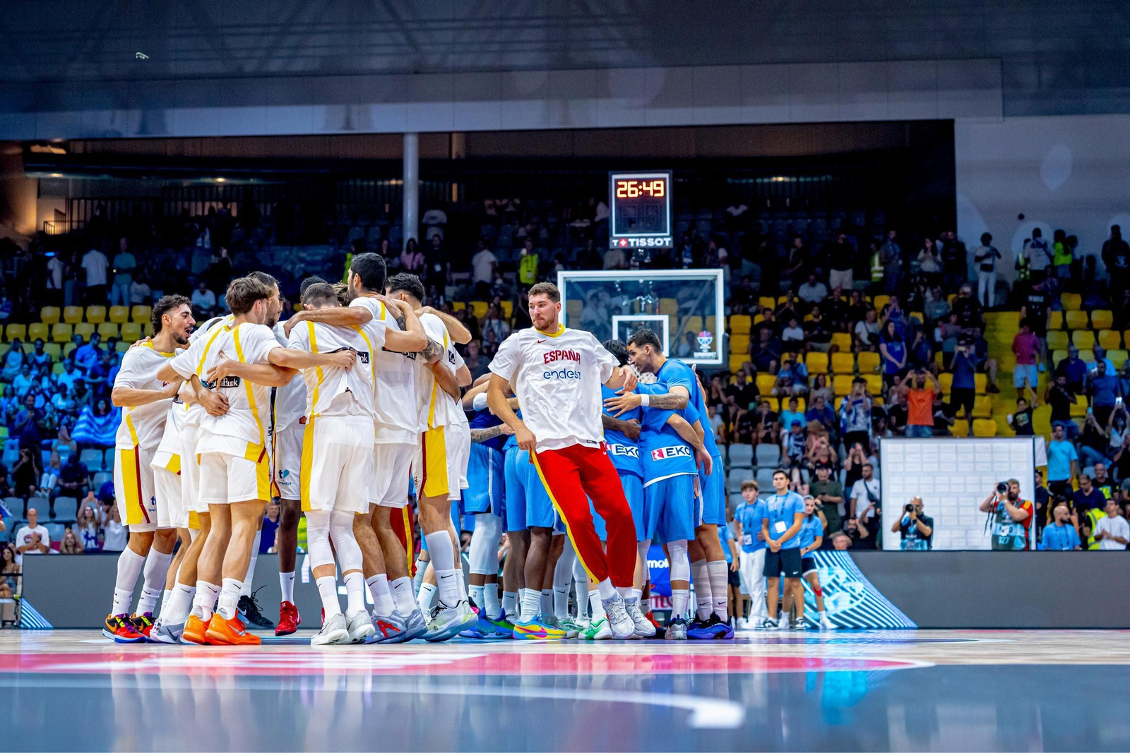Las fotos del España - Grecia de baloncesto en el adiós de Scariolo
