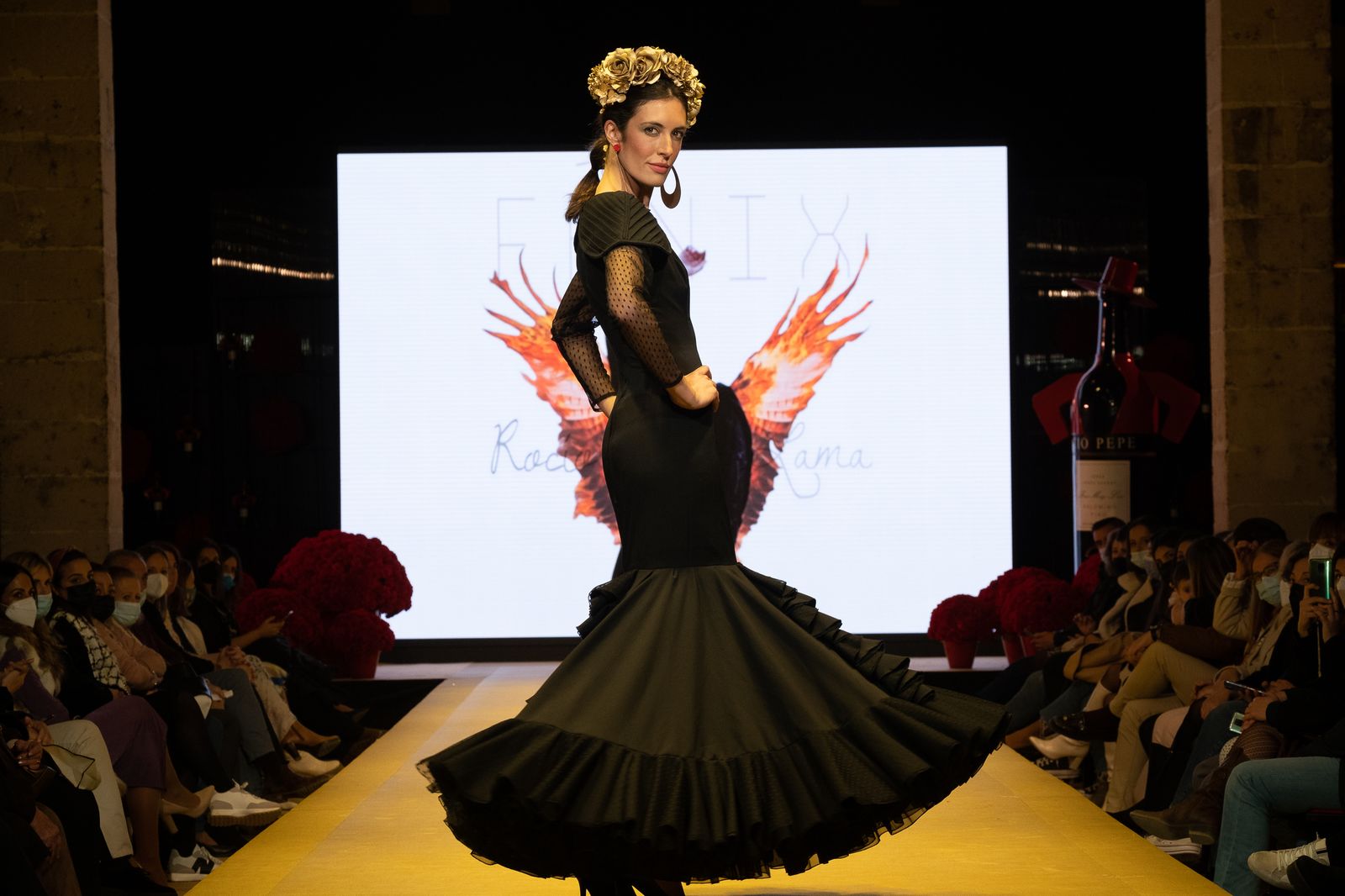 El desfile de Rocío Lama en la Pasarela Flamenca de Jerez, todas las fotos