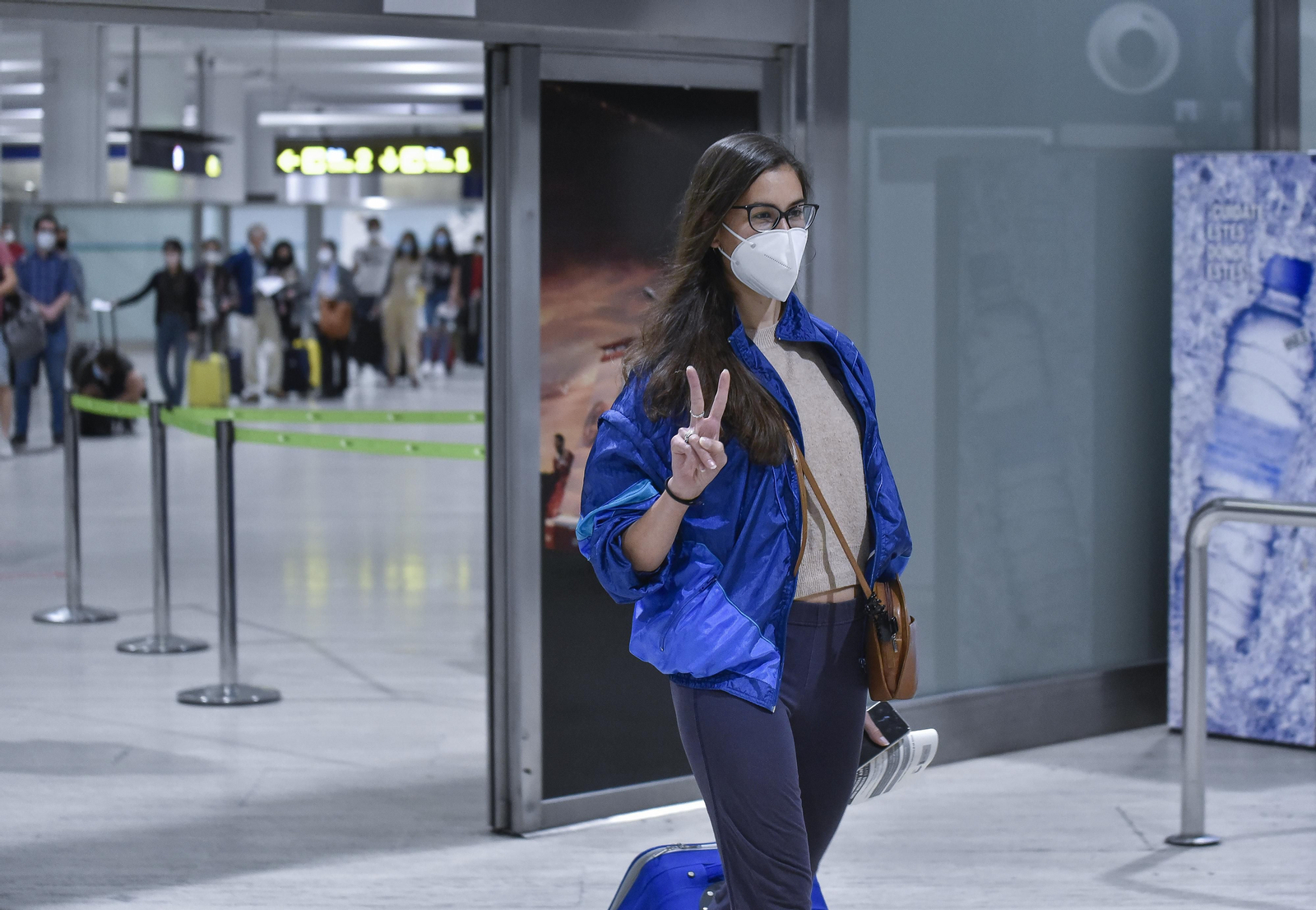 Llega a  Sevilla del primer vuelo con turistas desde el cierre de fronteras