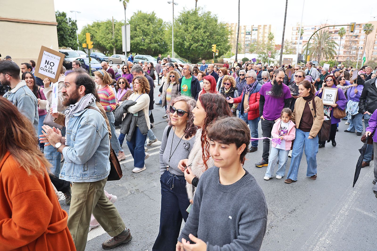 8M: Las fotografías de la manifestación del Día de la Mujer