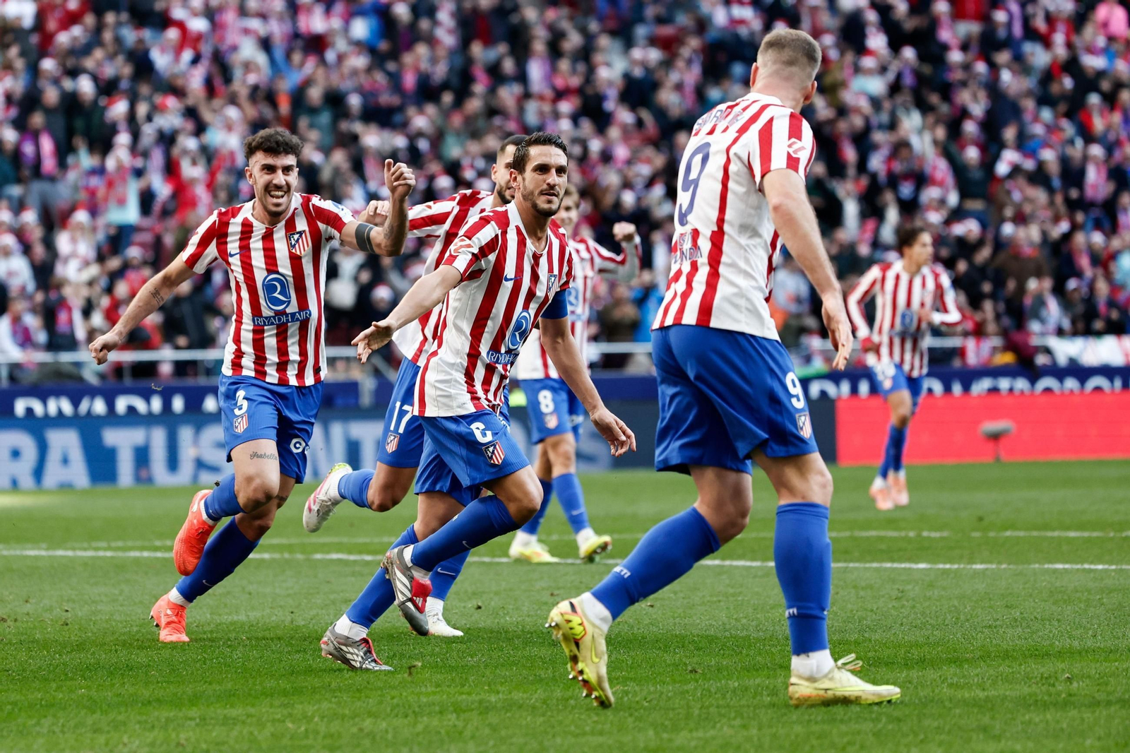 Las fotos del Atlético de Madrid -Valencia