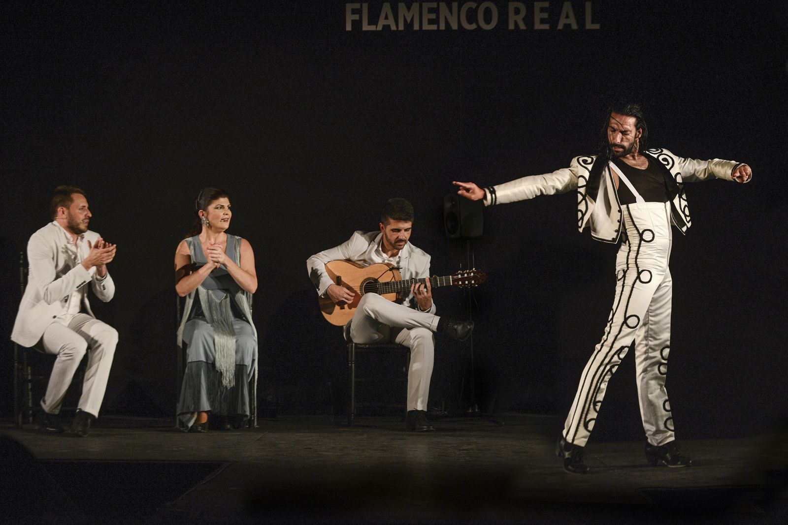 El bailaor Eduardo Guerrero, durante una de sus actuaciones.