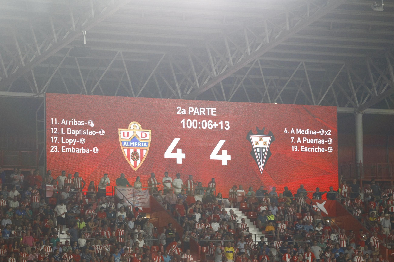 U.D. Almería-Albacete Balompié, en imágenes