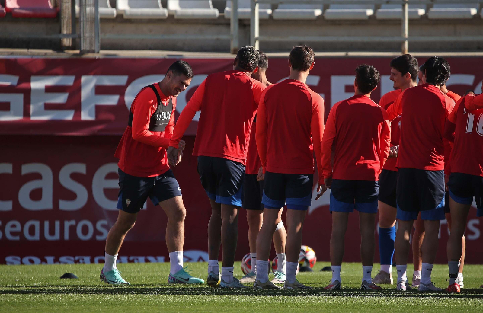 El entrenamiento del Algeciras CF, en imágenes