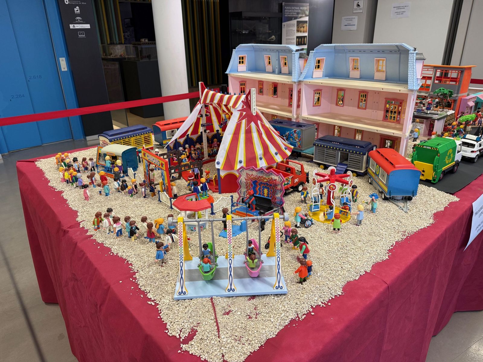 Exposición de Playmobil en Roquetas de Mar
