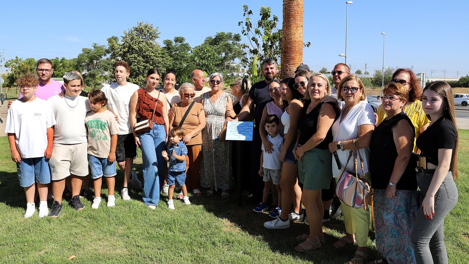 Otro momento de la inauguración.