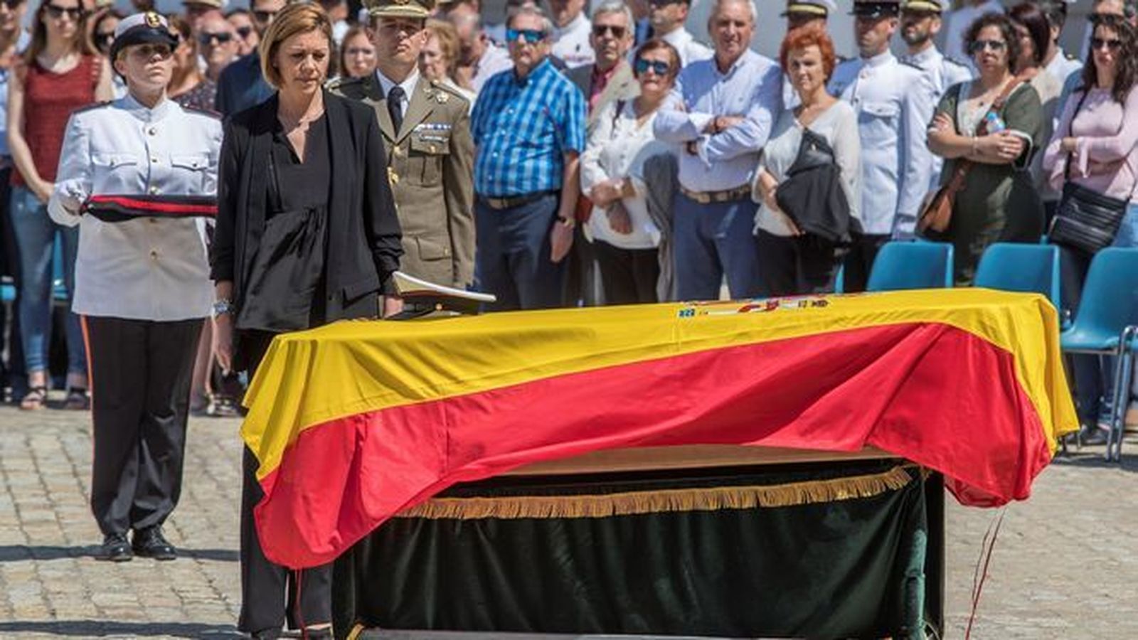 Funeral del militar sevillano fallecido en Malí