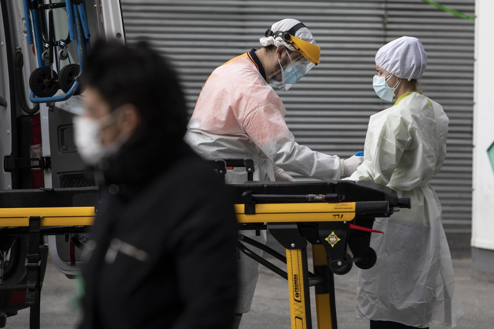 El temporal empieza a amainar en los hospitales