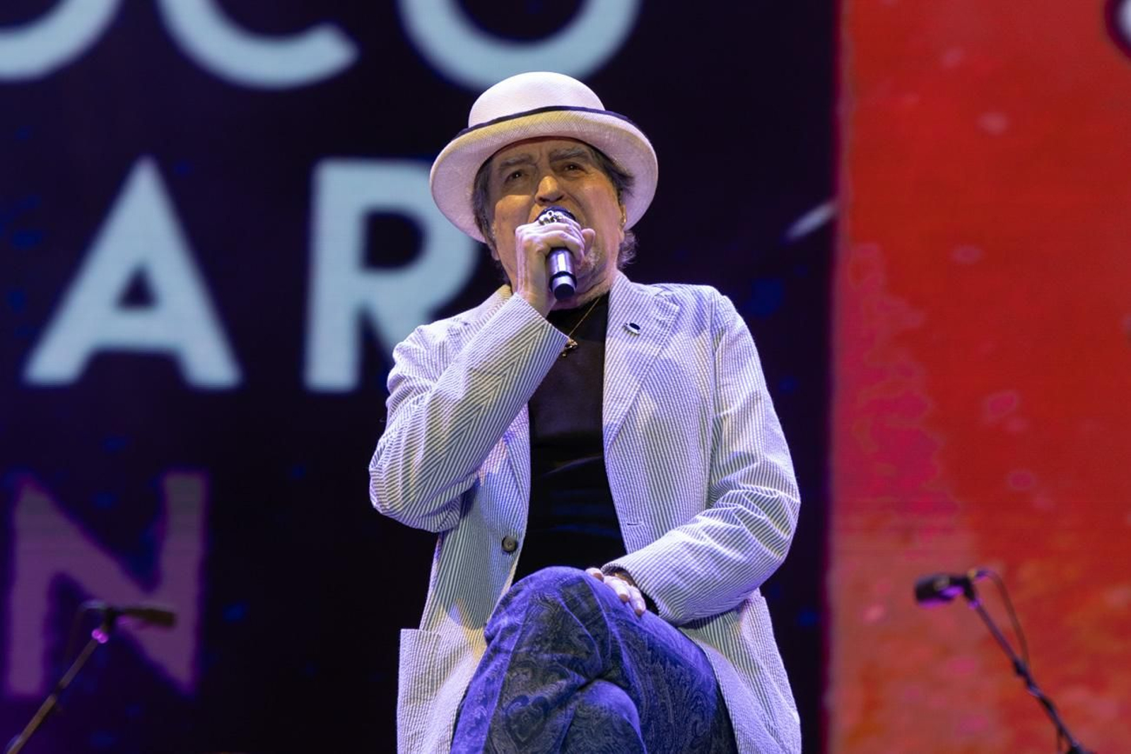 Concierto de Joaquín Sabina en su gira de despedida "Hola y Adiós"