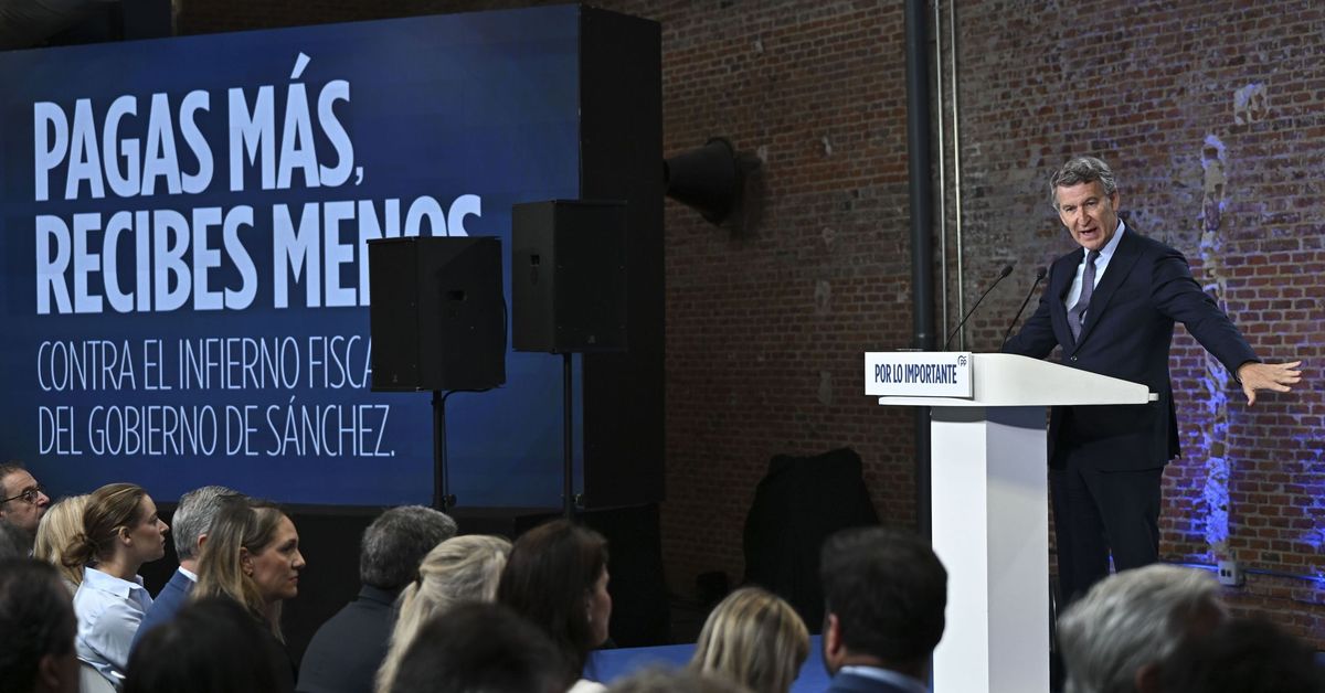 Feijóo acusa a Sánchez de "proteger" a corruptos pero "crujir" a ...