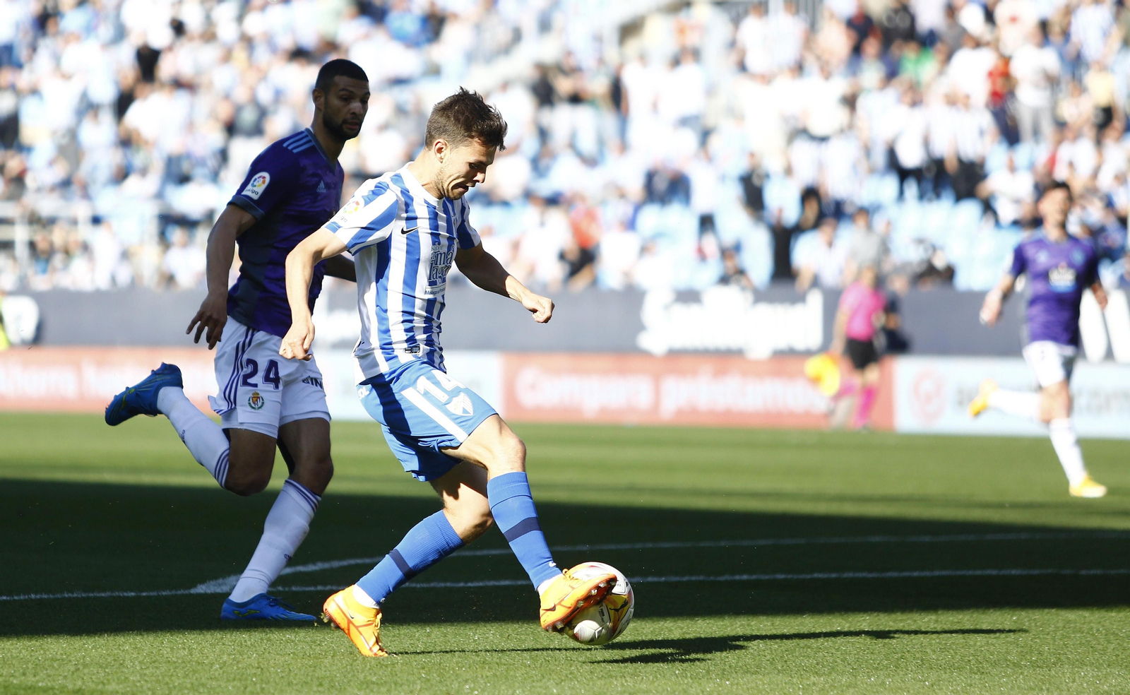 Las fotos del Málaga CF-Real Valladolid