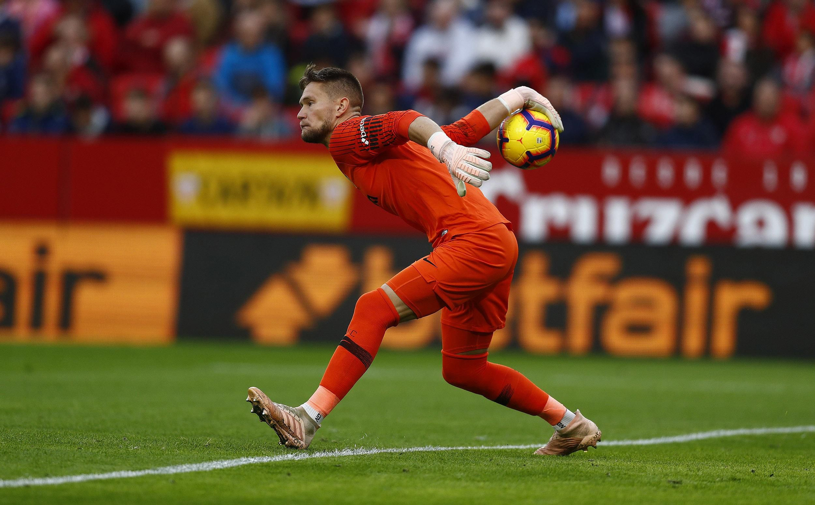 El Sevilla-Valladolid, en imágenes