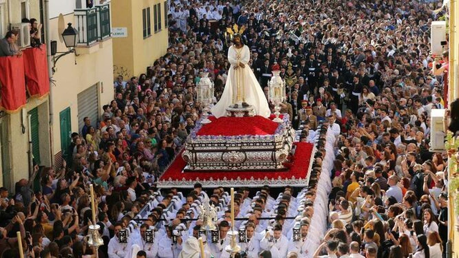 El Cautivo de Málaga el pasado Lunes Santo