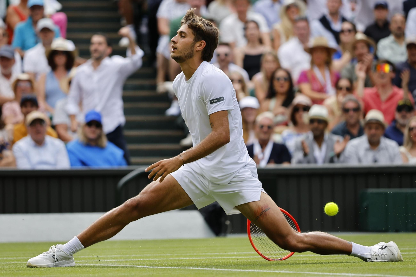 Las fotos de Wimbledon con las clasificaciones de Djokovic y Sinner