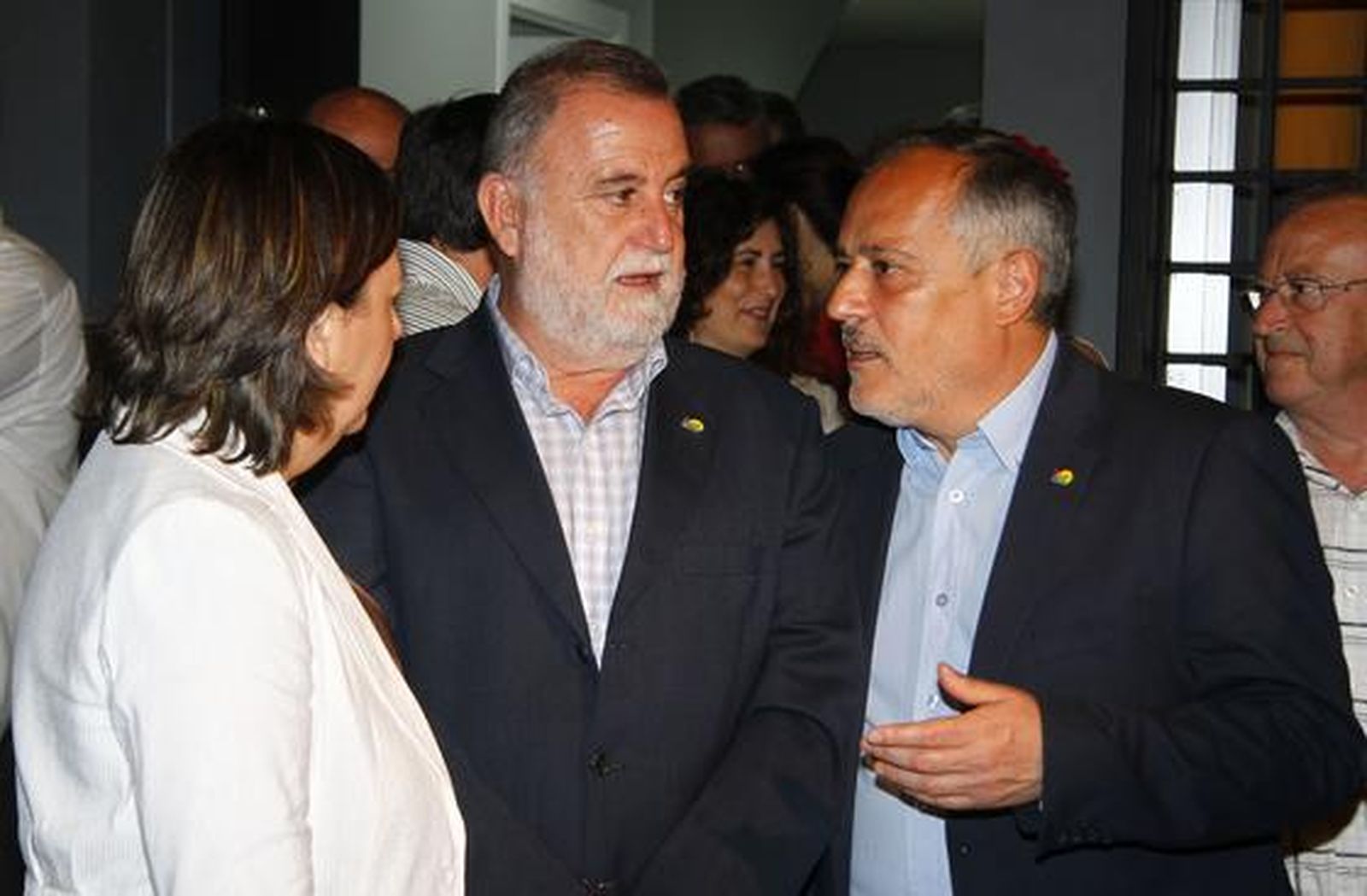 Torrijos, junto a José Manuel García Martínez y Josefa Medrano.

Foto: Victoria Hidalgo