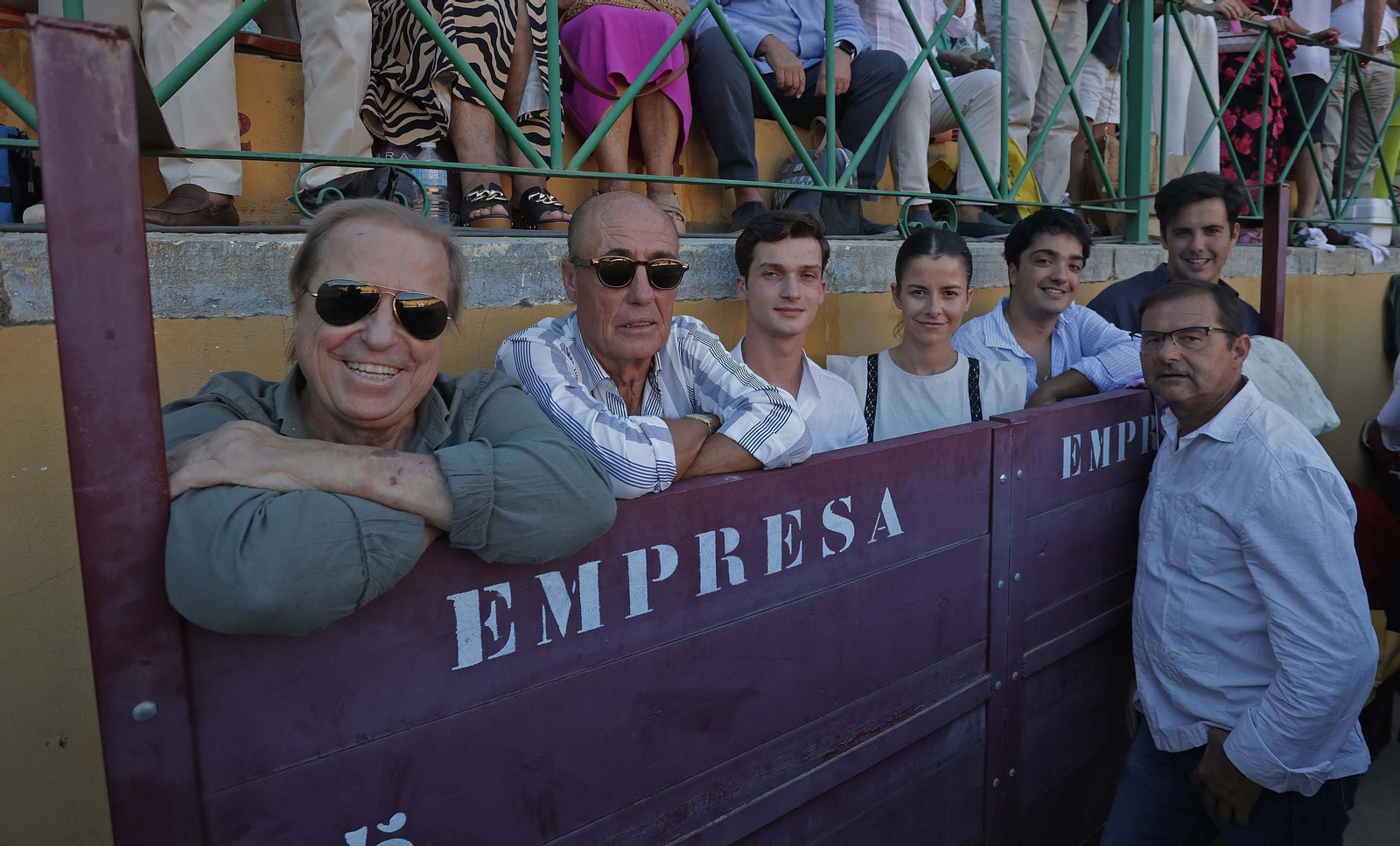 Búscate en la Plaza de Toros 'El Arenal' durante la corrida del domingo de la Feria de La Línea