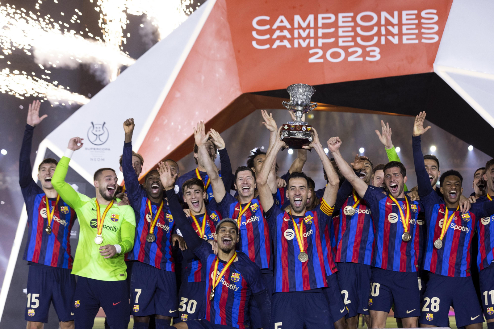 Las fotos de la Supercopa Real Madrid - Barcelona