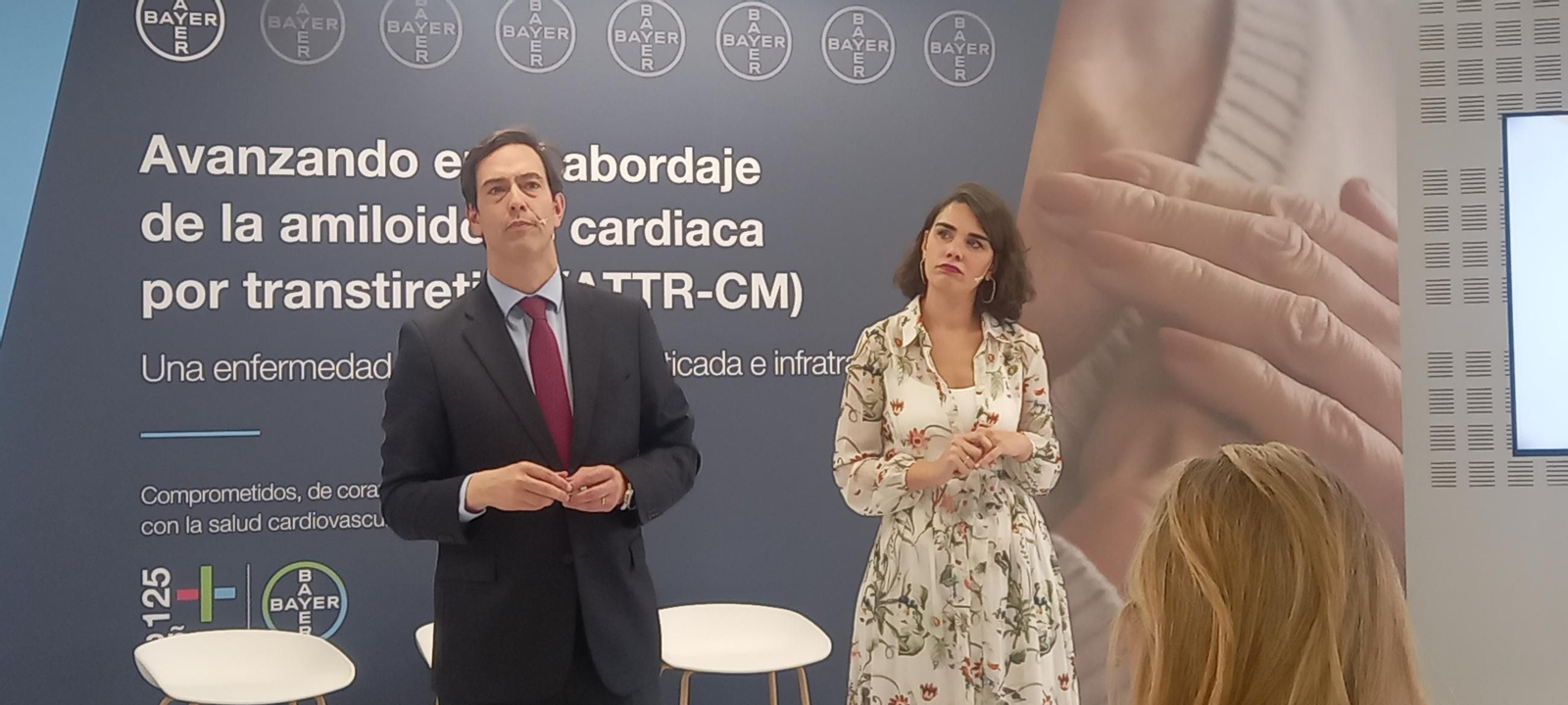 Los doctores Pablo García-Pavía. del Hospital Puerta del Hierro, y Rocío Eiros Bachiller, del Hospital Universitario de Salamanca.