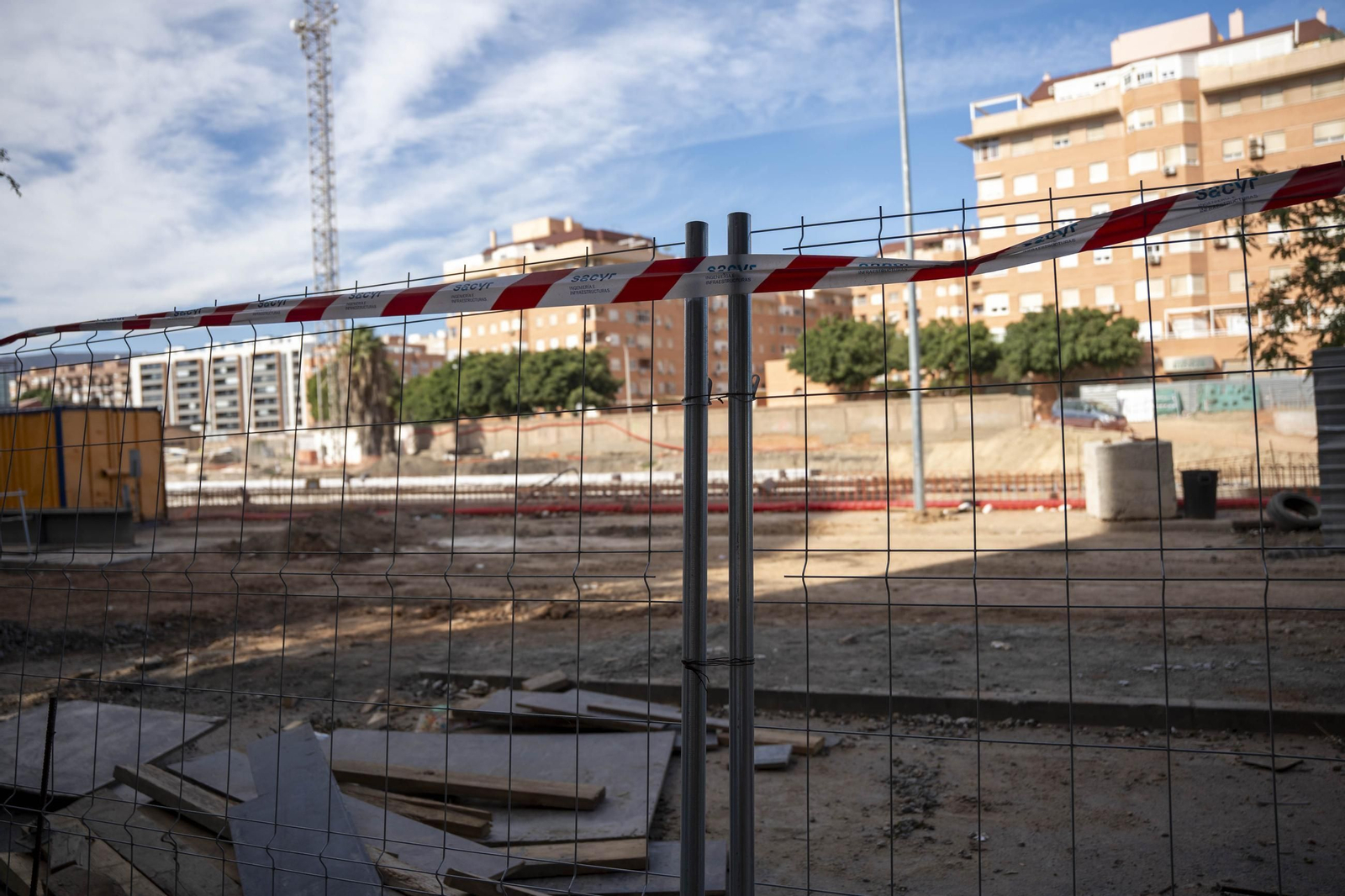 Así avanzan las obras del soterramiento ferroviario en Almería