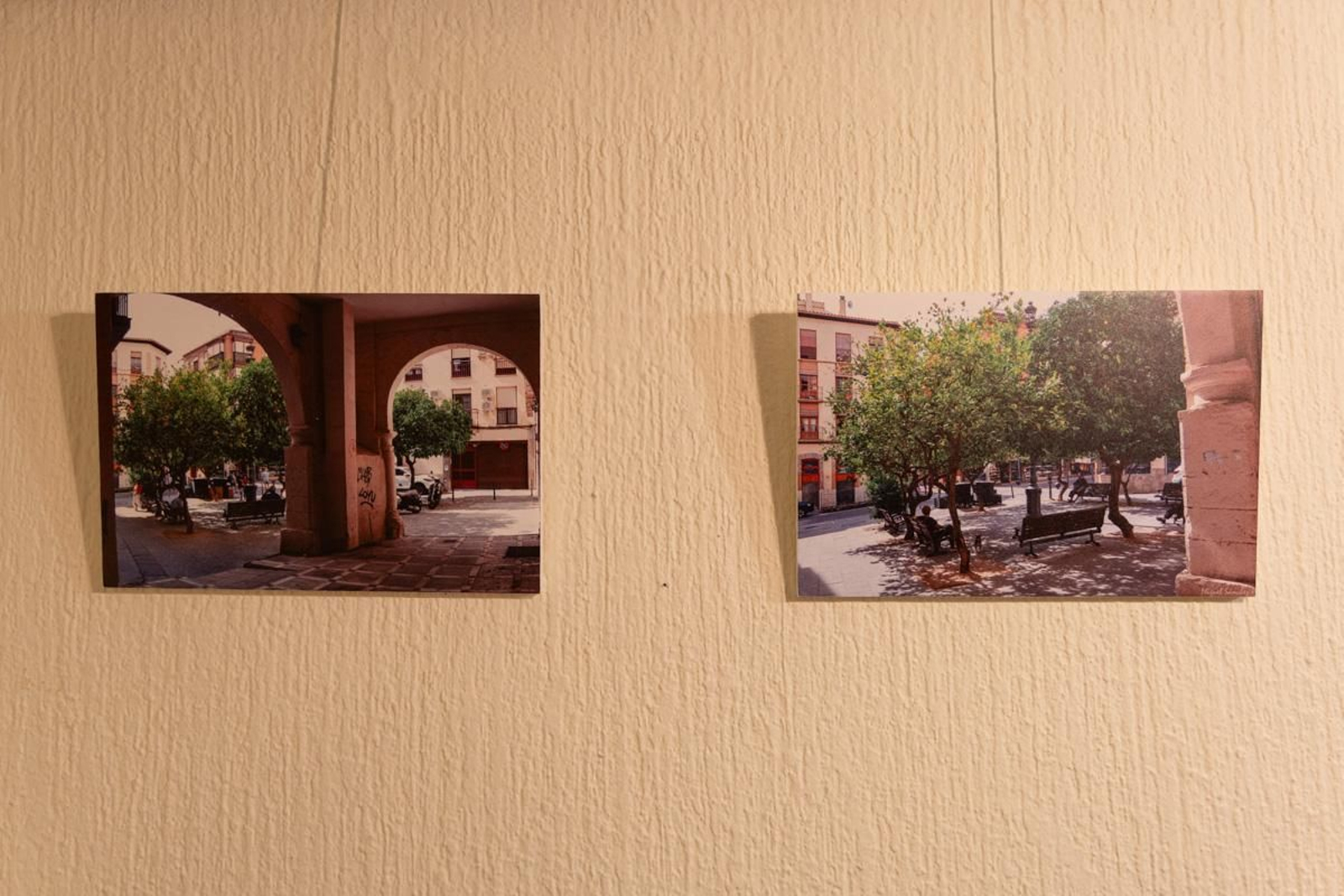 Exposición de "Plazas y rincones del Casco Histórico de Jaén", en imágenes