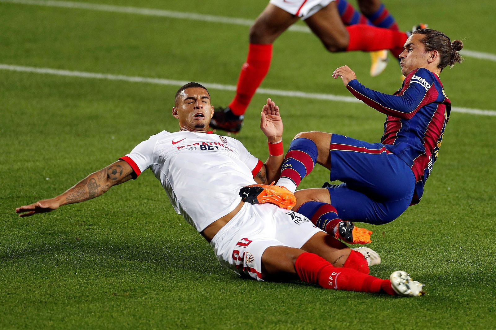 Las fotos del Barcelona-Sevilla