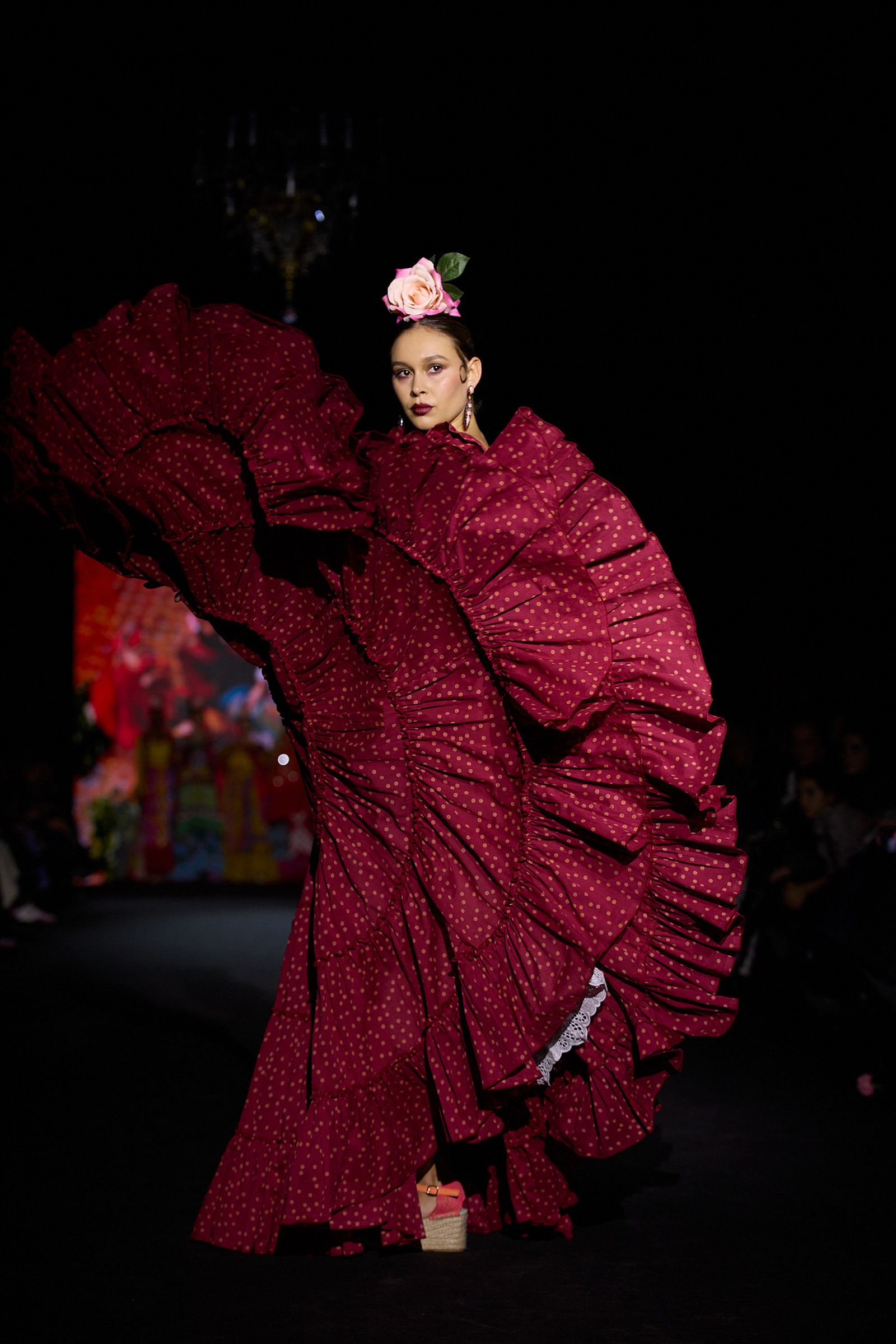 El desfile de flamenca Pol Núñez en We Love Flamenco 2026, todas las fotos