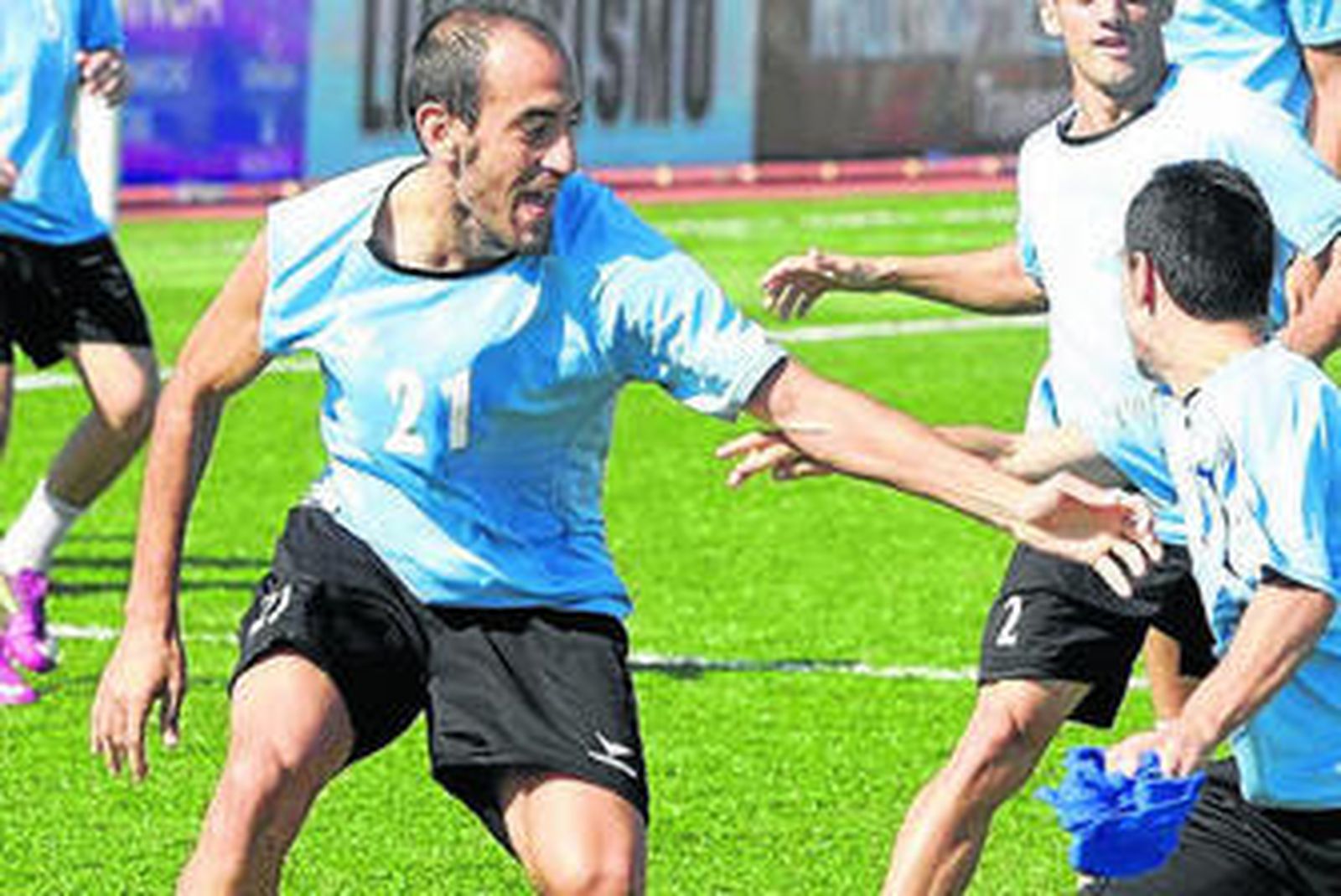 Romerito, en su etapa en la Balona.