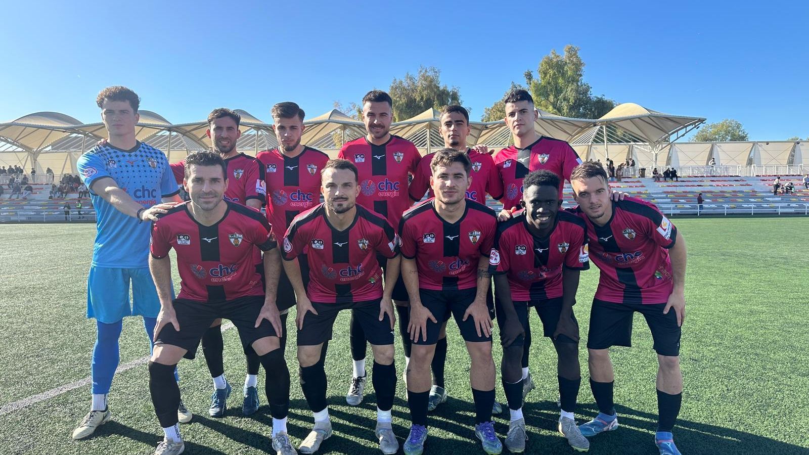 Formación inicial del Pozoblanco en Utrera.