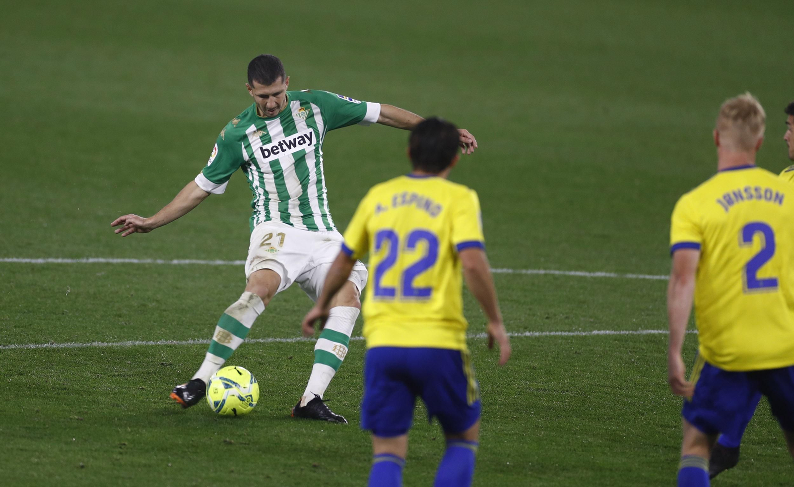 Las imágenes del Real Betis-Cádiz CF