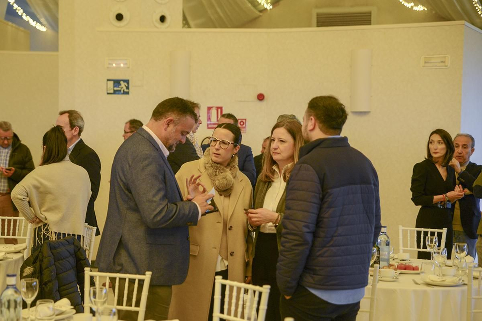 En imágenes: así ha sido el desayuno informativo de Jaén Hoy con el alcalde, Agustín González