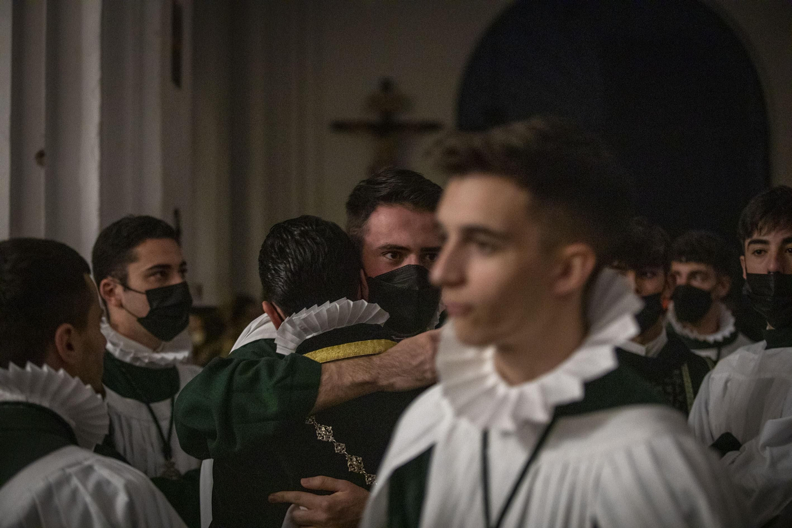 Las imágenes de la cofradía de Vera-Cruz en la Semana Santa de Cádiz 2022