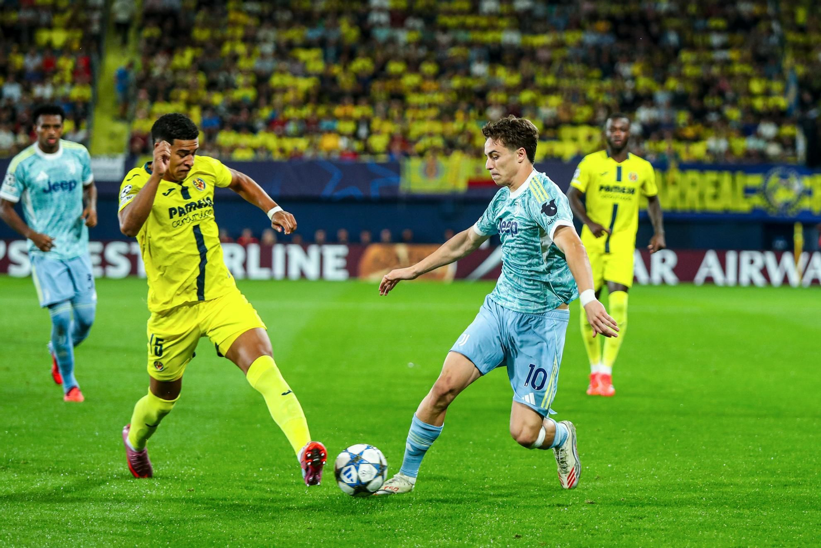 Las fotos del Villarreal-Juventus