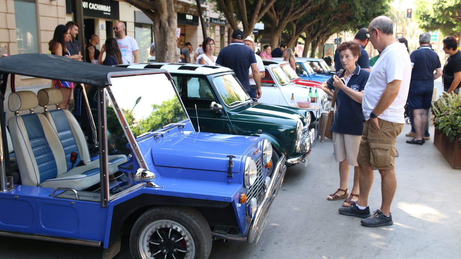 Distintos modelos y cilindradas, expuestos.