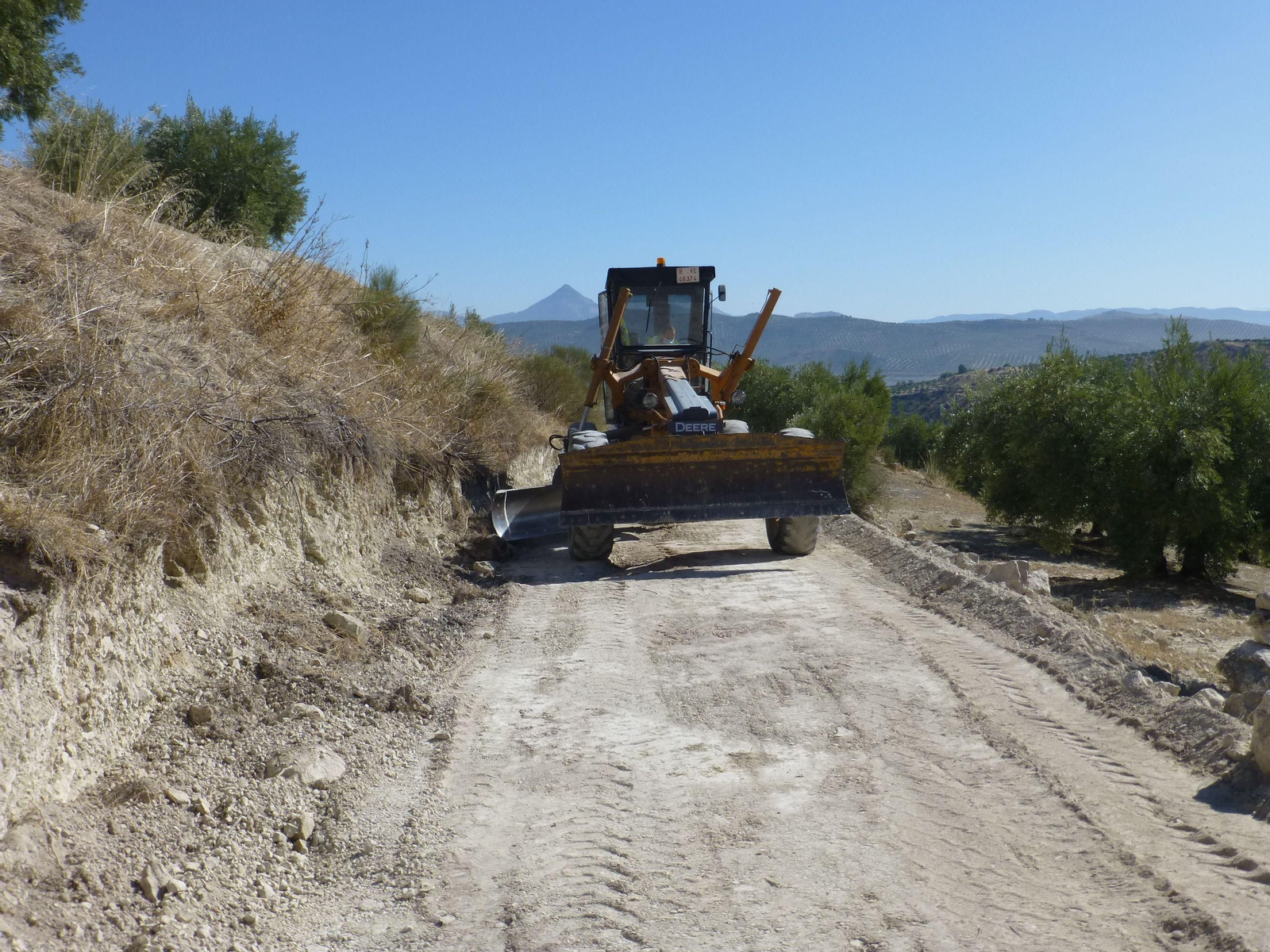Obras en el Camino Jaén de Baena Obras en el Camino Jaén de Baena