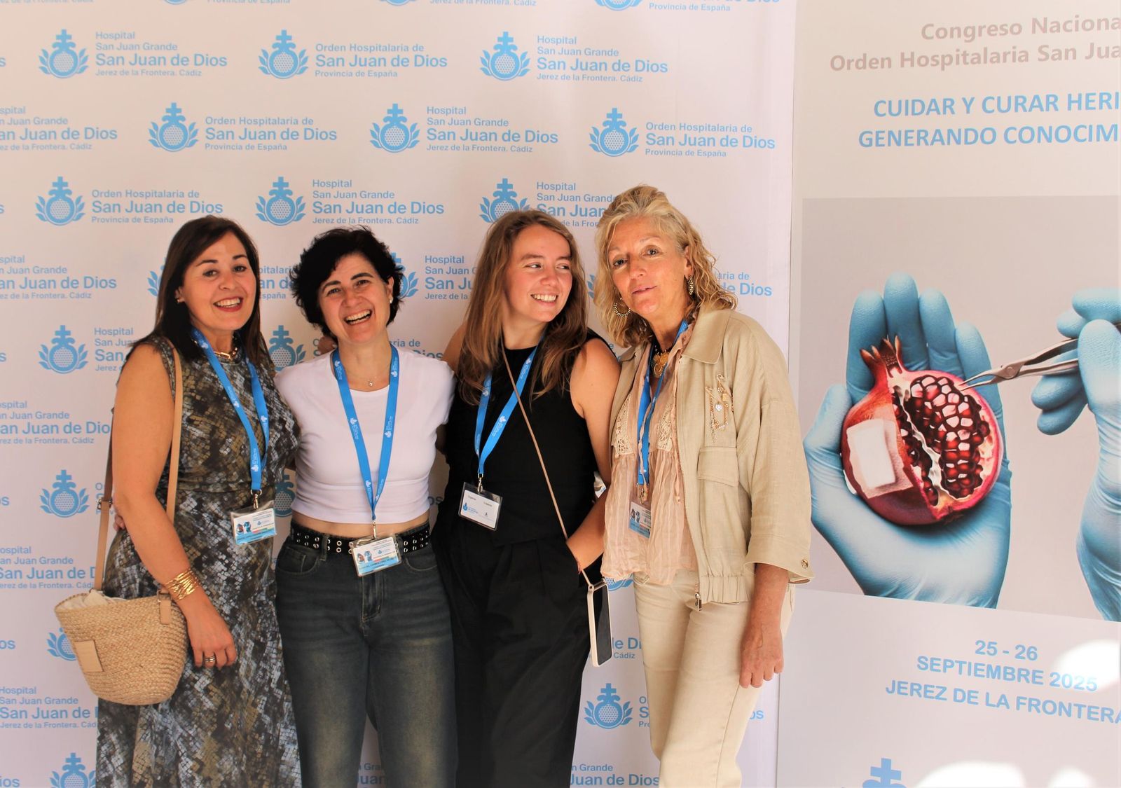 Ambiente en los Claustros.