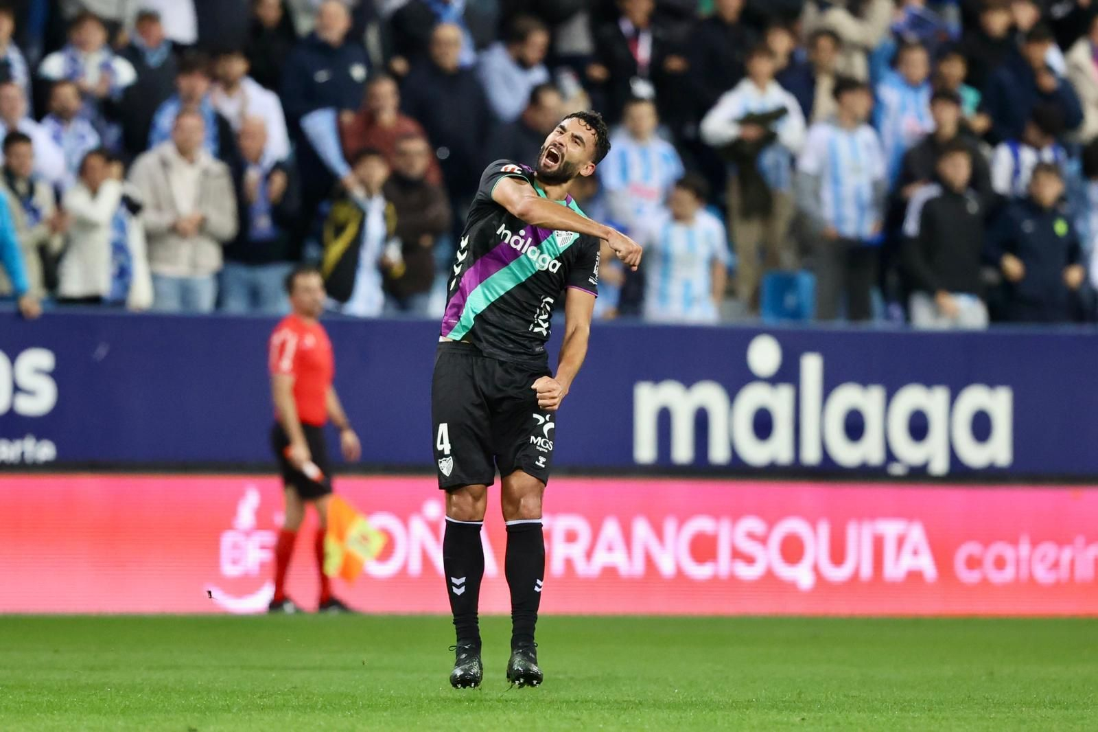 El Málaga CF-Real Zaragoza, en fotos