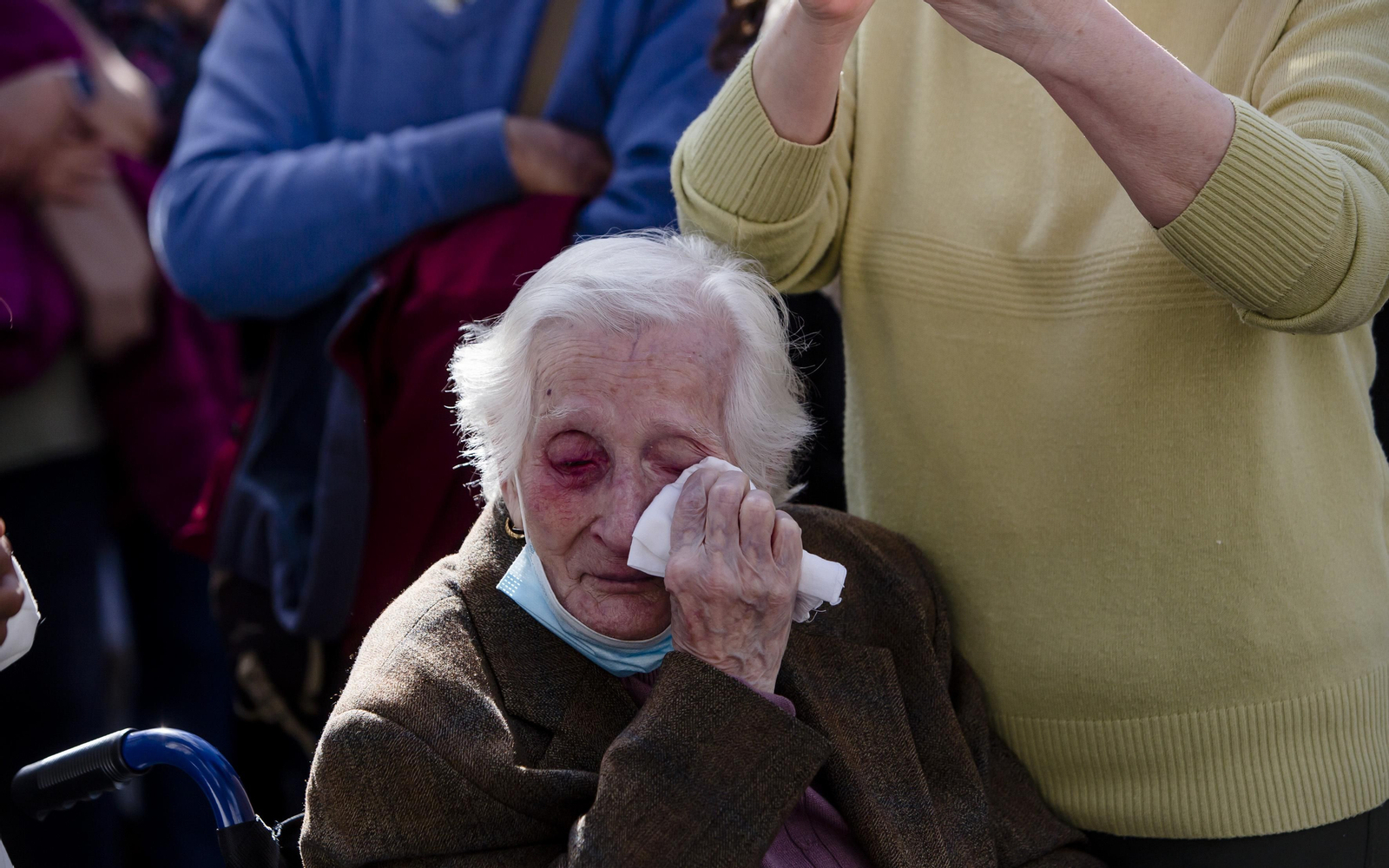 Las imágenes de la cofradía de Oración en el huerto en la Semana Santa de Cádiz 2022